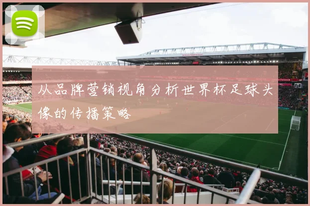 从品牌营销视角分析世界杯足球头像的传播策略