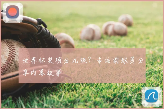 世界杯奖项分几级？专访前球员分享内幕故事