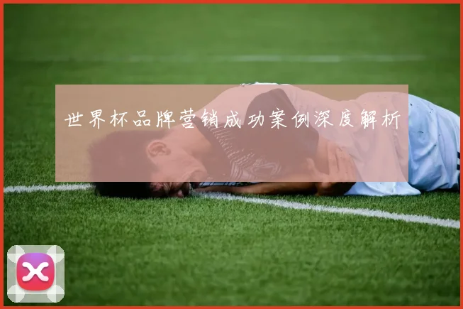 世界杯品牌营销成功案例深度解析